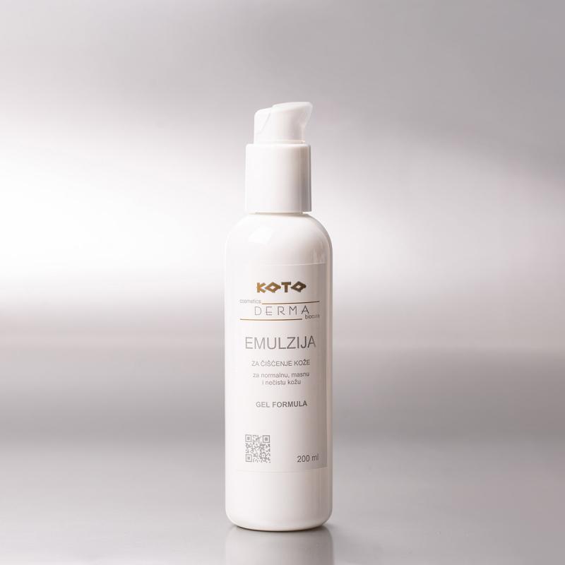 Emulzija za čišćenje kože gel formula - 200ml